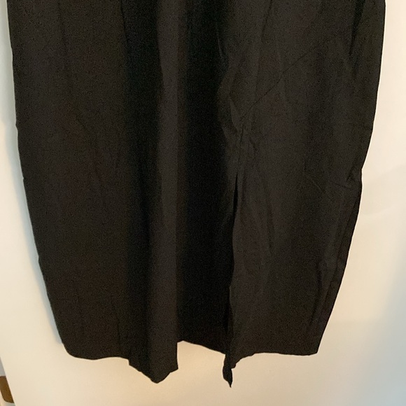 SPRIME Sleeveless V Neck, Side Slit, Black Dress, Size XXL - Picture 6 of 7
